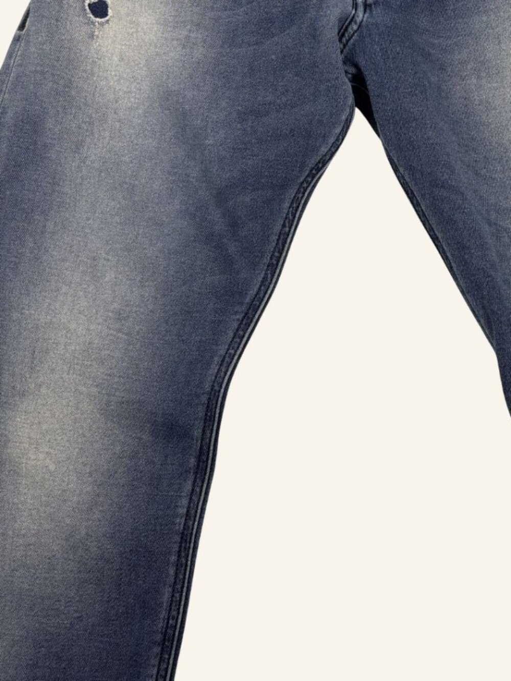 Diesel Krooley-NE Jogg Jeans W32 Distressed Blue Wash - Picture 7 of 16
